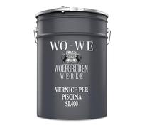 WO-WE Vernice per Piscina Rivestimento Pool Colore SL400 Blu luce simile RAL 5012-5L