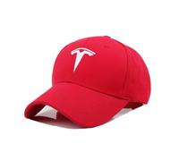 WOAFEY Berretto da Baseball da Uomo Cappellino Snapback per Uomo Donna Cappellino da Baseball Unisex Tesla per Uomo Cappelli per Appassionati di Auto,F