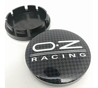 WOAFEY Coprimozzo 4 PZ 56mm per OZ Racing Coprimozzo per Mozzo Centrale per Auto Cerchi per Lo Styling Automatico Copertura Badge Emblem Sticker Tappi per Mozzo Ruota,A-56MM
