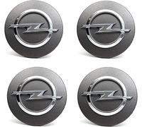 WOAFEY Coprimozzo 4 PZ 59mm per Opel Astra J Coprimozzo per Mozzo Centrale per Auto Cerchi per Lo Styling Automatico Copertura Badge Emblem Sticker Tappi per Mozzo Ruota