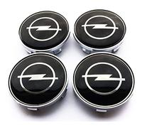 WOAFEY Coprimozzo 4 PZ 68mm / 64mm per Opel Coprimozzo per Mozzo Centrale per Auto Cerchi per Lo Styling Automatico Copertura Badge Emblem Sticker Tappi per Mozzo Ruota