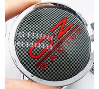 WOAFEY Coprimozzo 4 PZ 75mm per OZ Racing Coprimozzo per Mozzo Centrale per Auto Cerchi per Lo Styling Automatico Copertura Badge Emblem Sticker Tappi per Mozzo Ruota,C