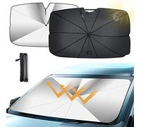WOAFEY per Opel Mokka 2020-2023 Parasole per Parabrezza Anteriore per Auto, Ombrello Parasole Auto, Impedisce i Graffi Parasole per Auto Protezione UV Pieghevole con Parasole,L