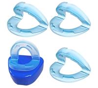 Woalopted 3Pz Dispositivo Anti Russamento Per Denti, Boccaglio Per Ridurre Il Russamento, Bite Dentale Antirussamento, Protezione Per La Bocca Dei Denti Notturna, Soluzioni Per Un Sonno Migliore