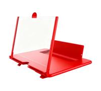 Woalopted Ingranditore per schermo del telefono, proiettore desktop HD 3D, ingrandimento dello schermo del cellulare, per bambini e anziani, per guardare video, per serate di film, a casa, in viaggio