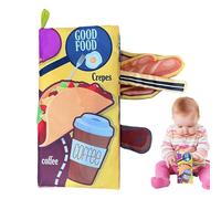 Woalopted Libri crepitanti per bambini, giocattoli educativi e di sviluppo, libro di attività, per ragazze e bambini, per la casa, l'asilo, i viaggi, le feste, per interni ed esterni