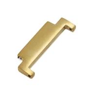 WOATOHO Perni a sgancio rapido, adattatore for cinturino deII'orologio, connettori metallici for cinturino for accessori con barre a molla, 1 pezz0(Gold,18 * 22mm)