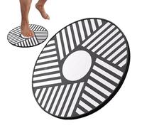 Wobble Balance Board, Wooden Core Stability Trainer, Anti Slip Balance Deck Equipment, Strength Training Exercise Board, Fitness Tool, for Athletes Men Adults Seniors Gym Workout Use