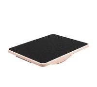 Wobble Balance Board - Wooden Stability Pad | Core Strength Exercise Fitness | Wooden Stability Trainer | Anti-Slip Yoga Workout Pad, Core Strength Enhancer, Pilates Tool For Home Gym Office Use