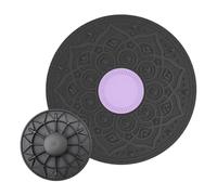 Wobble Board - PP, 30cm Diameter, Massage Points, High-Temp Resistant Balancing Trainer | Non-Slip 360° Rotation Balance Board For Yoga Fitness Core Strength Home Gym Use