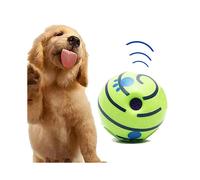 Wobble Wag Giggle Ball, giocattolo sonoro da masticare per cani, da addestramento e sport.