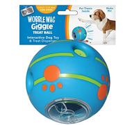 Wobble Wag Giggle Pallina per dolcetti, giocattolo interattivo per cani e dolcetti, suoni divertenti quando viene arrotolato o scosso, ideale per cani e animali domestici che lo sanno meglio