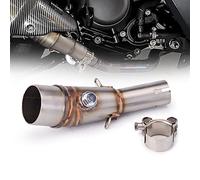 WOBBLO Tubi Scarico Moto per H&Onda Forza 350 NSS350 NSS 350 2020 2021 2022 Modifica Scarico Fuga metà di Collegamento Tubo Collegare 51mm Silenziatore
