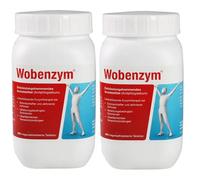 WOBENZYM enteric-coated tablets 2x 800 pcs. (double pack)