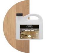 WOCA 511125A Sapone naturale per la pulizia del legno oliato, Bianco, 2.5 litri
