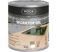 Woca 527814AA - Olio di piano di lavoro, 0,75 l, bianco
