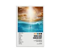 WOCGHWPOT Jhené Aiko Souled Out, poster impermeabile, decorazione da parete per soggiorno, bagno, cucina, stampa moderna, multifunzionale, facile da pulire, idea regalo, 20 x 30 cm, senza cornice