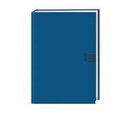 Wochen-Cheftimer A5, blau 2026: Blauer Terminkalender mit Wochenkalender. Buch-Kalender mit Lesebändchen und Eckperforation. Wattierter Taschenkalender zum Planen von Terminen.