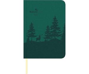 Wochen-Minitimer Nature Line Forest 2027: Buchkalender A6 (10,7x15,2 cm) - Wochenplaner mit Zeiteinteilung, Notizbereich, Leseband & Monatsübersicht, für Beruf, Schule & Alltag