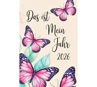 Wochenkalender 2026 a5 1 Woche 2 Seiten: Kleiner Buchkalender mit Habit Tracker, Monatsübersicht, Jahresübersicht, Kontakt- & Passwortlisten und extra ... Geschenk für Erwachsene, Kollegen & das Team