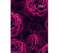 Wochenkalender a4: ( Blumen ) Wochenübersicht 1 Woche 2 Seiten - Buchkalender mit Notizen, Jahresübersicht, Monatsübersicht, ... 12 Monate 7 Tage - ... groß Ohne Spiralbindung für Arbeit, Schule...