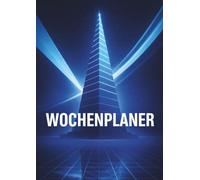 WOCHENPLANER A4: 48 Wochen · Undatiert · 1 Woche auf 2 Seiten · Mit Wochenrückblick & Zielseiten
