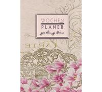 Wochenplaner - get things done: Dein Terminkalender ohne festes Datum | Terminplaner für 1 Jahr / 52 Wochen | zum Planen und Organisieren | To-Do ... selbst Befüllen | Motiv: Antique "WPCF-V04"
