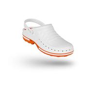 WOCK Clog con Cinturino e Steri-Tech Soletta, Zoccoli Lavoro Sanitario Donna e Uomo - Sterilizzabile, Antistatico, Traspirante e Antiscivolo