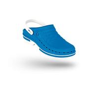 WOCK Clog con Cinturino e Steri-Tech Soletta, Zoccoli Sanitari Donna e Uomo - Zoccoli da Infermiere Sterilizzabili, Antistatico e Traspirante