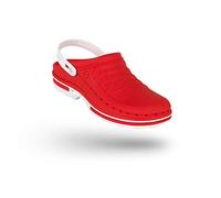 WOCK Clog con Cinturino e Steri-Tech Soletta, Zoccoli Sanitari Donna e Uomo - Zoccoli da Infermiere Sterilizzabili, Antistatico e Traspirante