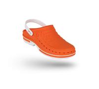 Wock Clog Zoccoli Sanitari Professionali con Cinturino Arancio
