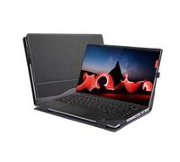 WODBAO Custodia protettiva per laptop per Lenovo ThinkPad X1 Carbon Generation 11/10/9 2023-2021 e ThinkPad X1 Yoga Gen 8/7/6 2023-2021 custodia in pelle PU per laptop protezione dalle cadute (grigio