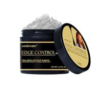 wodemate Gel per capelli per treccia di capelli - fissaggio a cera per capelli per contorni, gel per capelli afro per donne, Edge Control Styling Wax, tenuta forte, non grassa, 128G