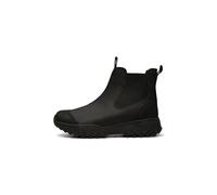 Woden Magda Track Warm Waterproof II, Rain Boot Donna, Nero, 39 EU