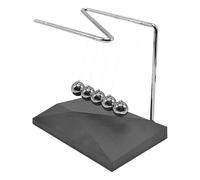 Wodesitiy Newtons - Culla a pendolo, giocattolo da scrivania, giocattolo per fisica, gadget scientifici, altalena a in acciaio per aule, uffici