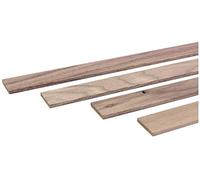 wodewa Listello da parete in legno di noce naturale, 1 m, 30 x 4 mm, listello decorativo per pareti e soffitti, per fai da te