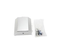 WODHMIEY 2L Contenitore di Espansione in Alluminio per Liquido Refrigerante - Serbatoio di Trabocco, Universale per Radiatore, Con Valvola di Scarico Magnetica, Tubo di Visione & Resistente ad Alte