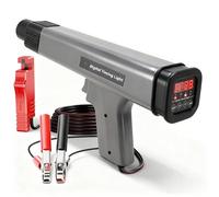 WODHMIEY di controllo digitale del motore, luce stroboscopica induttiva, 12 V, per auto, moto, marina, materiali: ABS, display digitale, design ergonomico della pistola