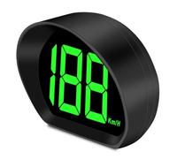 WODHMIEY Velocímetro Digital HUD Para Coche con GPS y Beidou, Pantalla LED, USB Conectar y Usar, Compatibile con Todos los Vehículos, 10Hz Refresco, KM/H, Verde