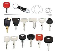 Wodsty 13-Pie Per Kit Chiave Di Accensione Per Attrezzature Hvy, Escavatori, Pale Gommate, Vibrating Ates, Adatto Yanmar 301, Kua 459A, Per Volvo 777, Caterpillar 5P8500