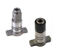 Wodsty 2 adattatori esagonali da 1/4 di pollice per chiave elettrica brushless, cuscinetto a sfera caricato a molla, cambio rapido per mandrino da 1/2 ", accessori per albero chiave in metallo