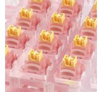 Wodsty 35 lime Outemu per V3 Peach per V3 Silent Linear Tactile | 35 interruttori tattili lineari silenziosi per tastiere meccaniche, Outemu Lime per V3, Peach per V3, 5 pin