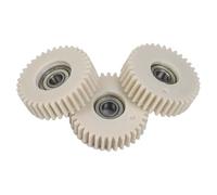 Wodsty 36 denti, 47,5 x 13,5 mm, elettrico, per motore della bicicletta, ingranaggi planetari con cuscinetto, nylon + copertura in ferro, per bicicletta come pezzi di ricambio, confezione da 3