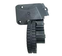 Wodsty 360 Ro Uum Clner C50 Reacement - Set di ruote da viaggio sinistra e destra, per ruote robuste in gomma Cor per una navigazione fluida a 360°, nero