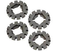 Wodsty 4 adattatori oscillanti per lame per sega, codolo da 2,5 cm, per Bosch, Fein e Makita Tools