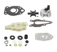 Wodsty 46-42089A3 - Kit di riparazione per pompa dell'acqua per motori fuoribordo Mercury Mariner Force 6 8 9.9 10 15HP, componenti in acciaio inossidabile e plastica, sostituisce OEM 47-42089A3/A4/A5
