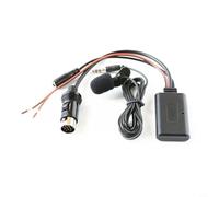 Wodsty Adattatore audio wireless con microfono per Kenwood RC-553 CA-C2AX KCA-iP500 CA-C1AX Cavo AUX 13 pin funzione vivavoce
