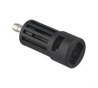 Wodsty Adattatore per idropulitrice in acciaio inox per Karcher Serie 1/4" Raccordo a connessione rapida per bacchette K2-K7 e SLP Facile da installare, connettore nero (connettore)