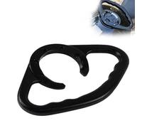 Wodsty Argento per alluminio fresato CNC, alluminio per serbatoio | Maniglia per serbatoio del carburante in alluminio rosso per barra posteriore del passeggero, in alluminio per carburante