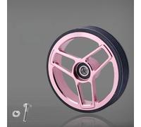 Wodsty Bicicletta pieghevole in alluminio, 68 mm, doppia pedana per | Ruote Brompton in alluminio anodizzate CNC, corpo largo, doppio cuscinetto, facile da arrotolare, 68 mm